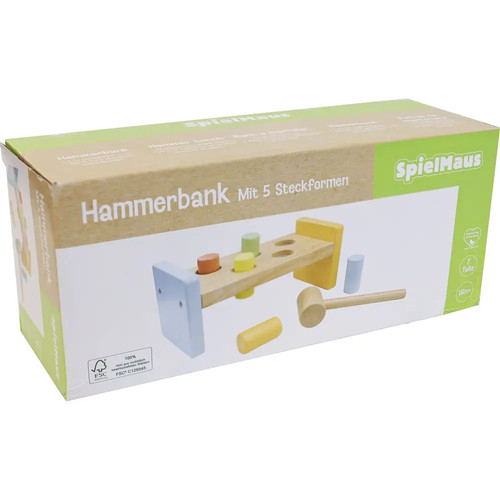 Spielmaus holz hammerbank - holz,