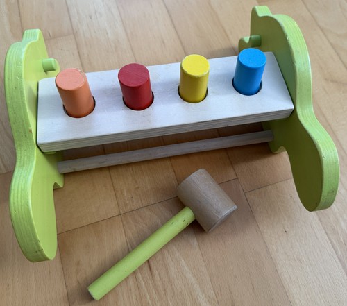Hape eco toys - klopfbank, mit