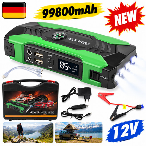 99800mah 12v auto starthilfe - 99800mah,