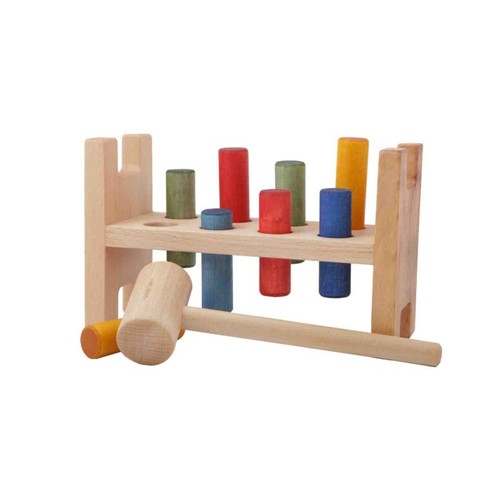Holz klopfbank hammerspiel - klopfbank,