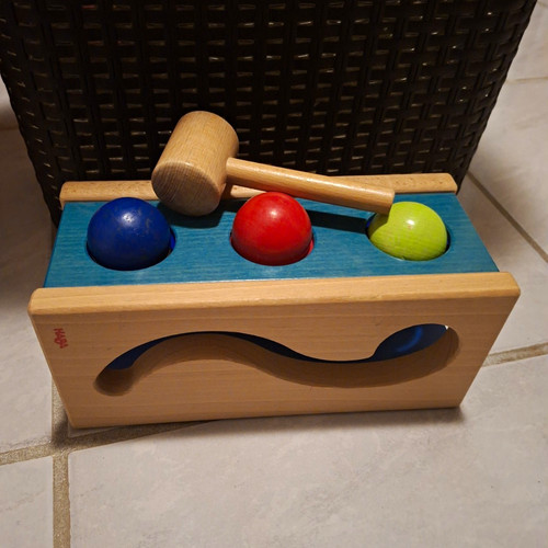 Haba holz klopfbank - holz, klopfbank/hammerbank