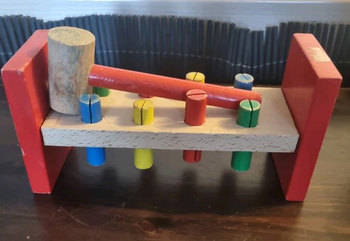 Holzspielzeug klopfbank für - klopfbank,